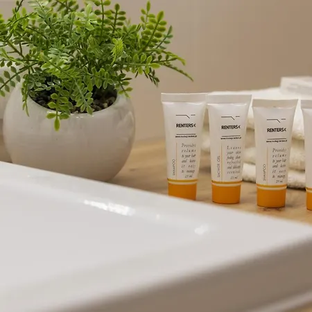 Dark Blue And Grey With Pastel Bedroom In By Renters Warszawa