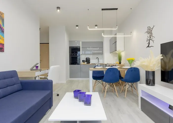 Dark Blue And Grey With Pastel Bedroom In By Renters